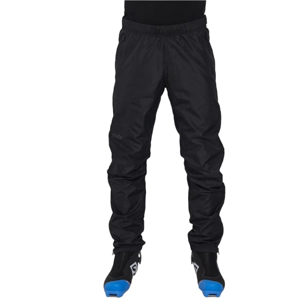 Pantalon ski de fond SWIX INFINITY HYBRID WIND FULL ZIP PANTS BLACK