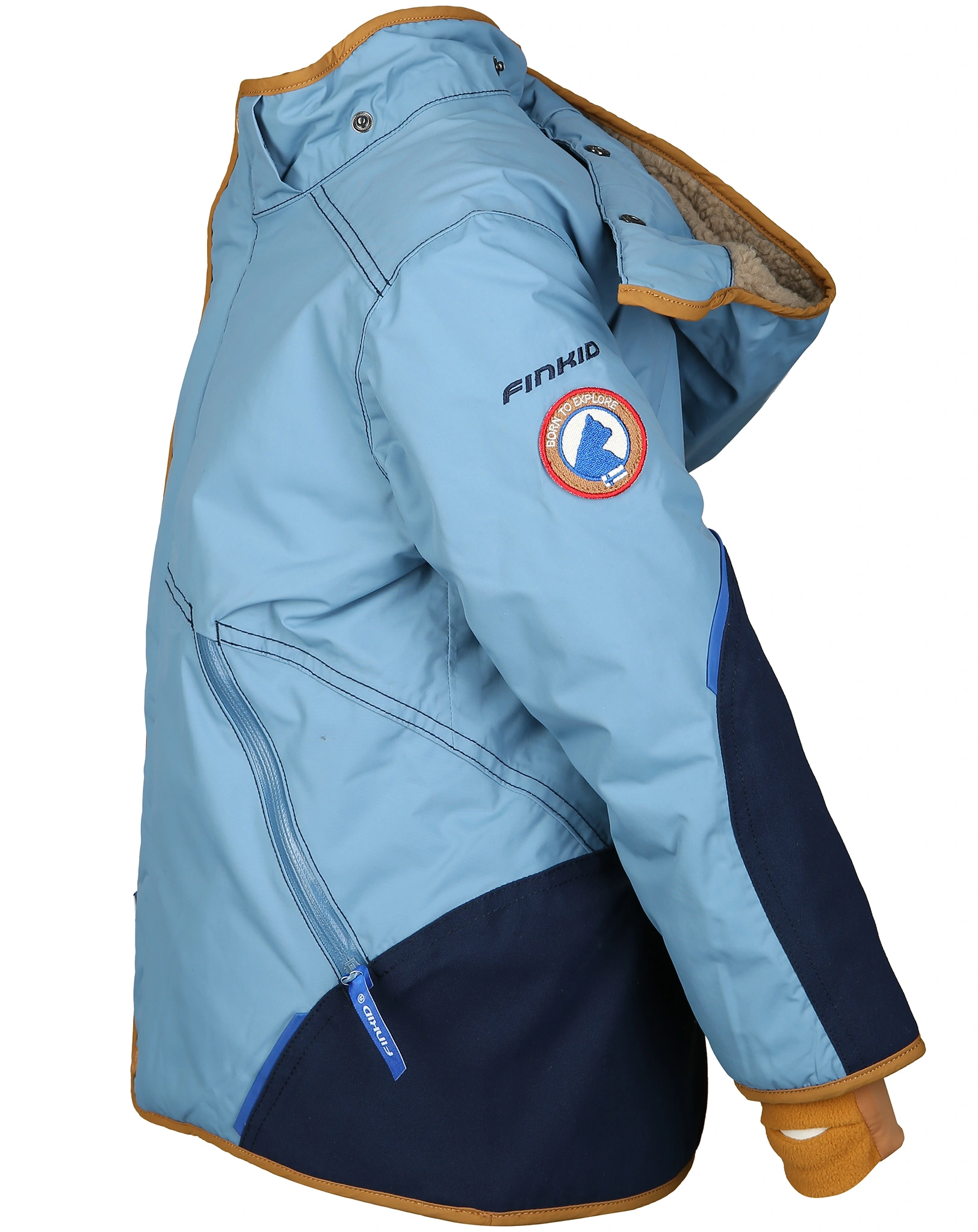 Winterparka TALVINEN HUSKY in dove/almond