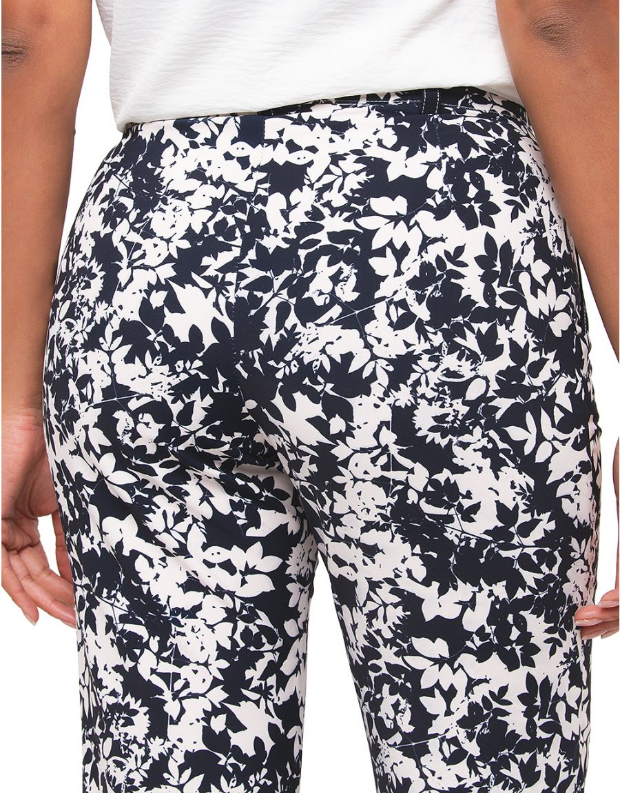 Pantalon imprimé marine