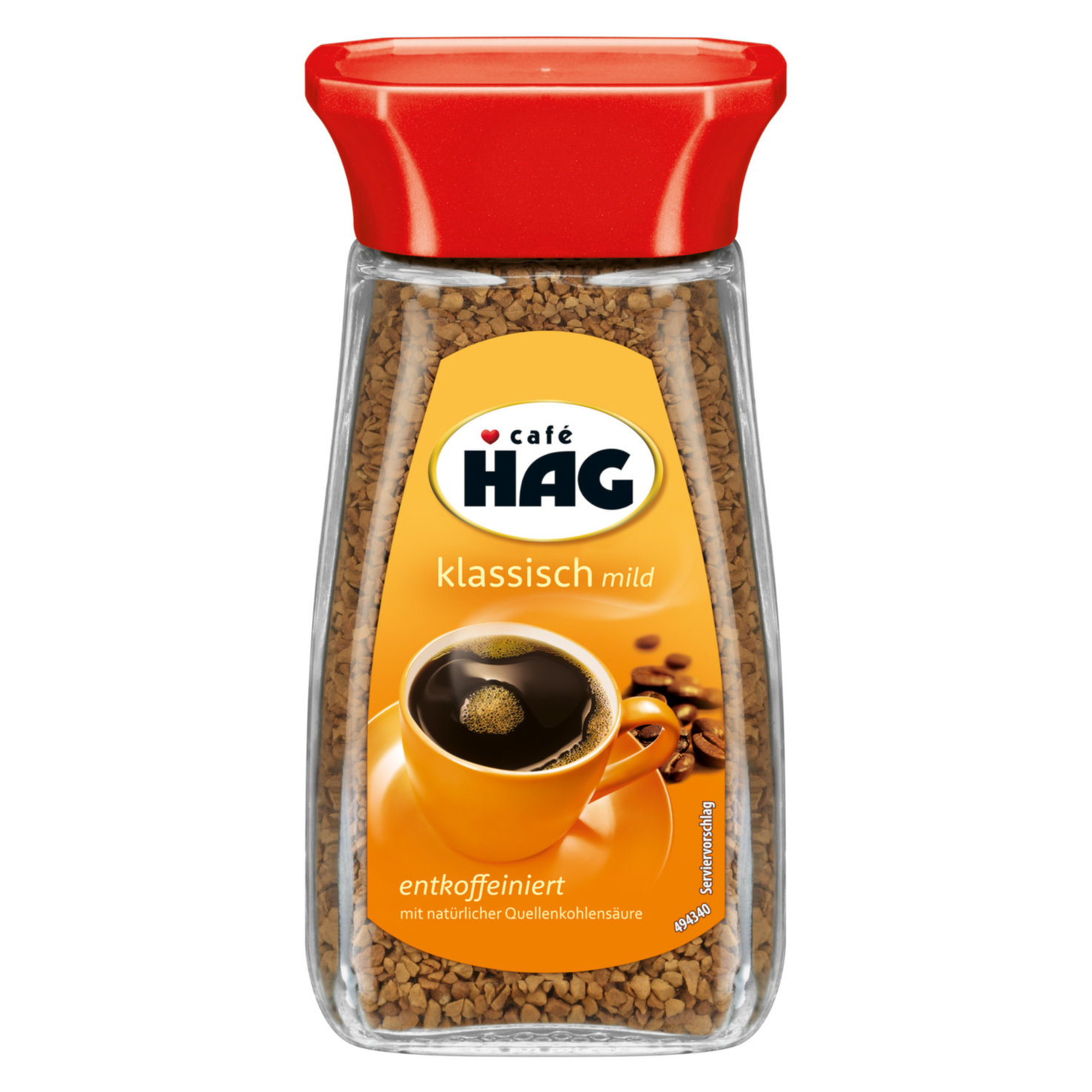 Cafè Hag Instantkaffee koffeinfrei
