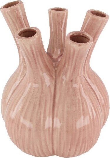 Dijk Natural Collections tulpenvaas roze 22 x 22 x 28 cm