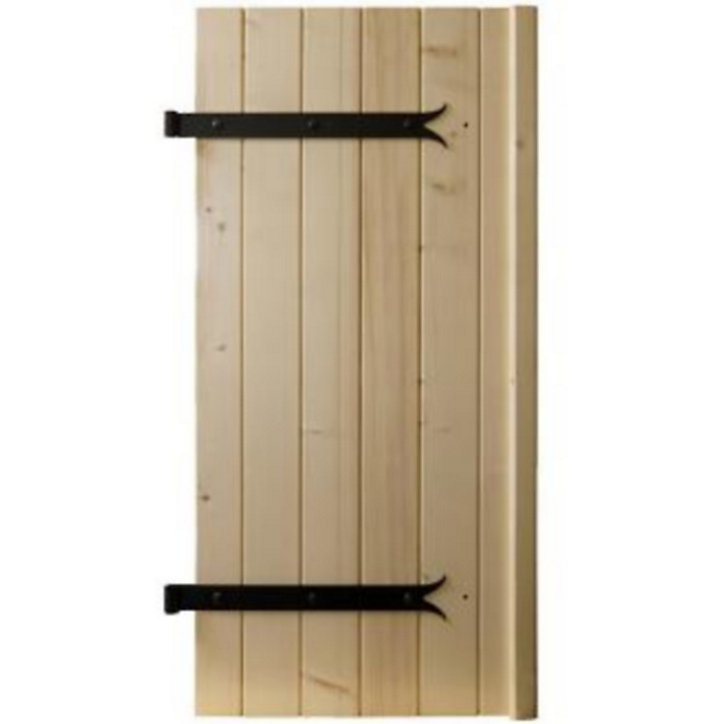 Volet battant sapin 1 vantail 60 x h.75 cm, ép.27 mm