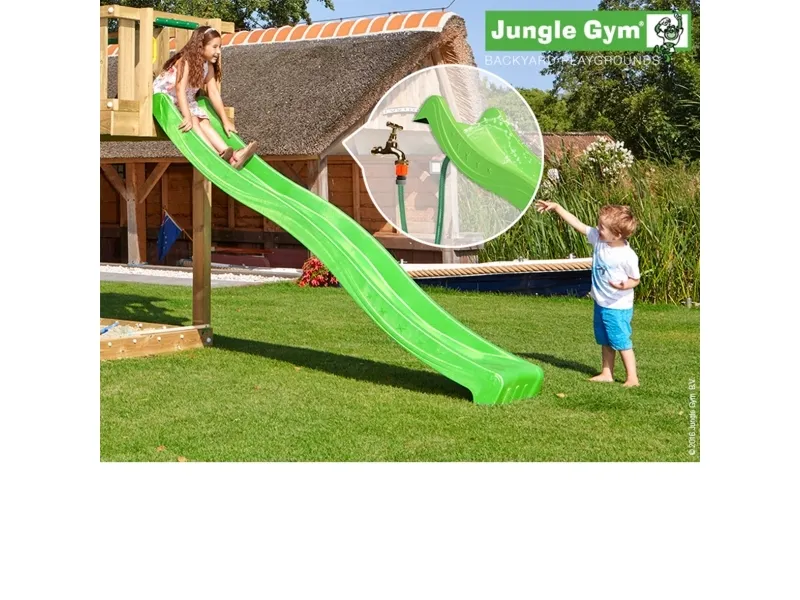 Jungle Gym Rutschebane grøn 2,65 m (805-066)