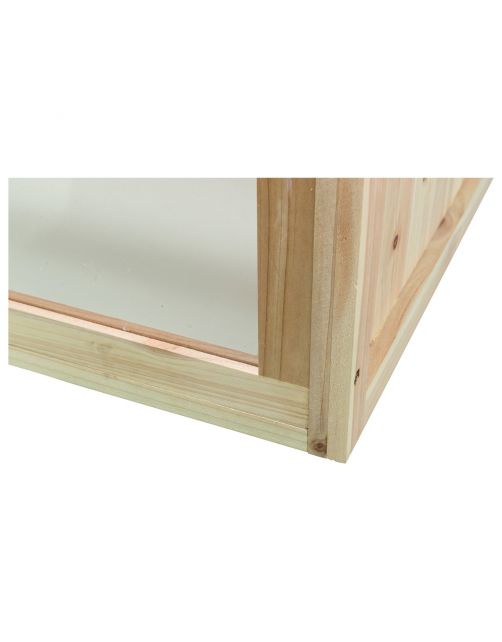 Trixie Knaagdierenkooi Hout - Dierenverblijf - 100x50x50 cm Houtkleur