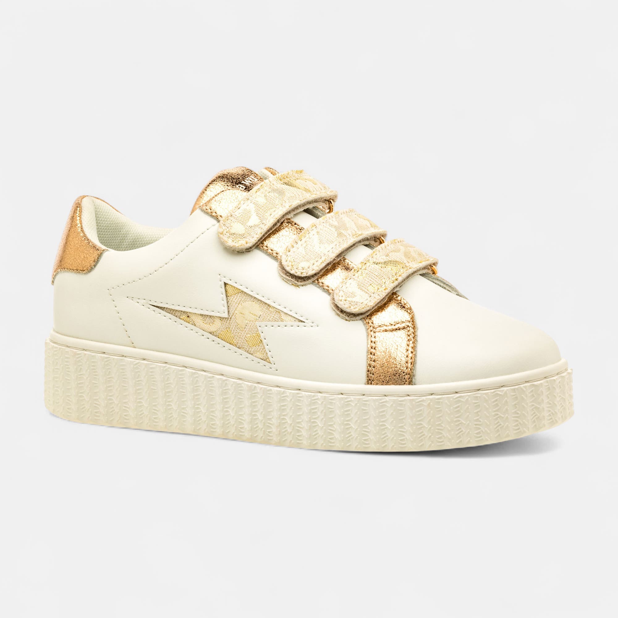 Baskets basses Femme or