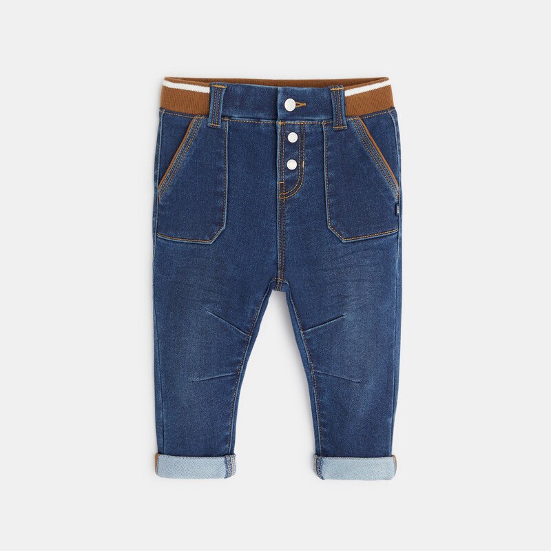 Jean confort ultra stretch bleu bébé garçon Bleu