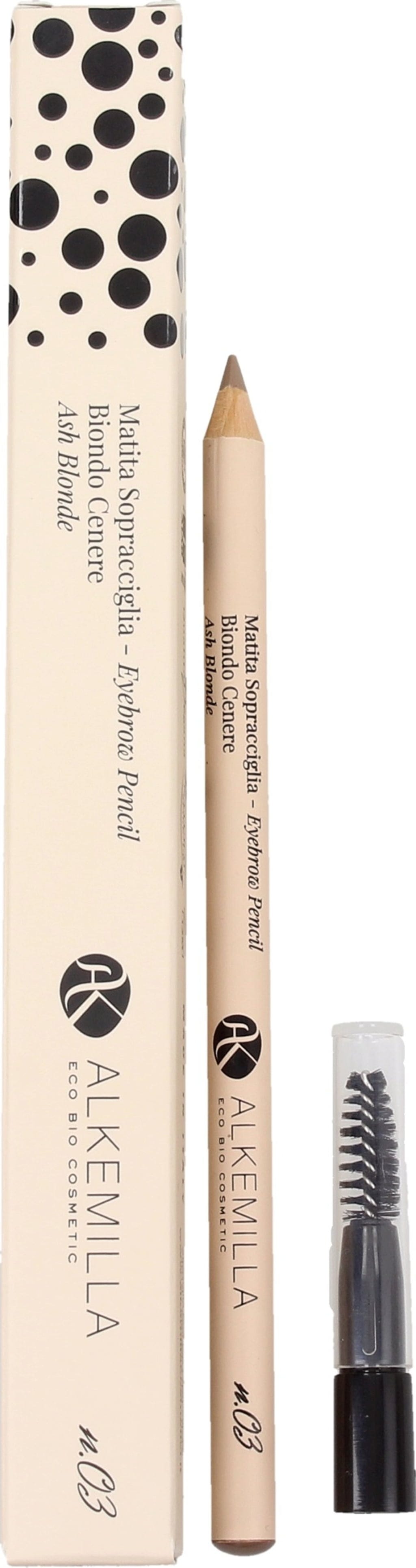 Alkemilla Eco Bio Cosmetic  Augenbrauenstift, 03 Ash Blond (1,50 g)