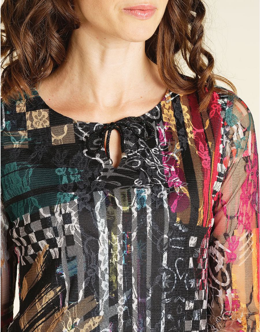 T-Shirt chic résille