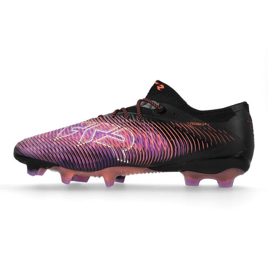 PUMA Future 8 Ultimate Low FG Unlimited - Noir/Blanc/Glowing Red