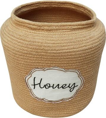 Lorena Canals Honey Pot Kurv, Honey/Toffee