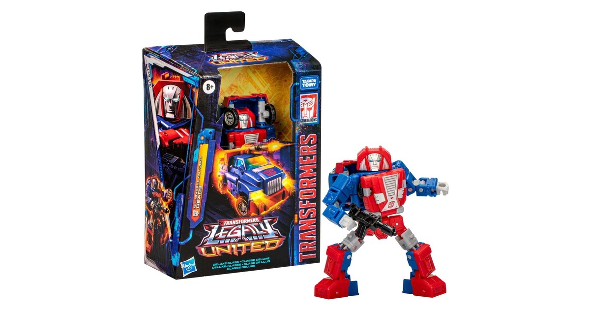 HasbroTransformers Generations Legacy United Deluxe Class Action Figure G1 Universe Autobot Gears 14 cm Speelfiguur