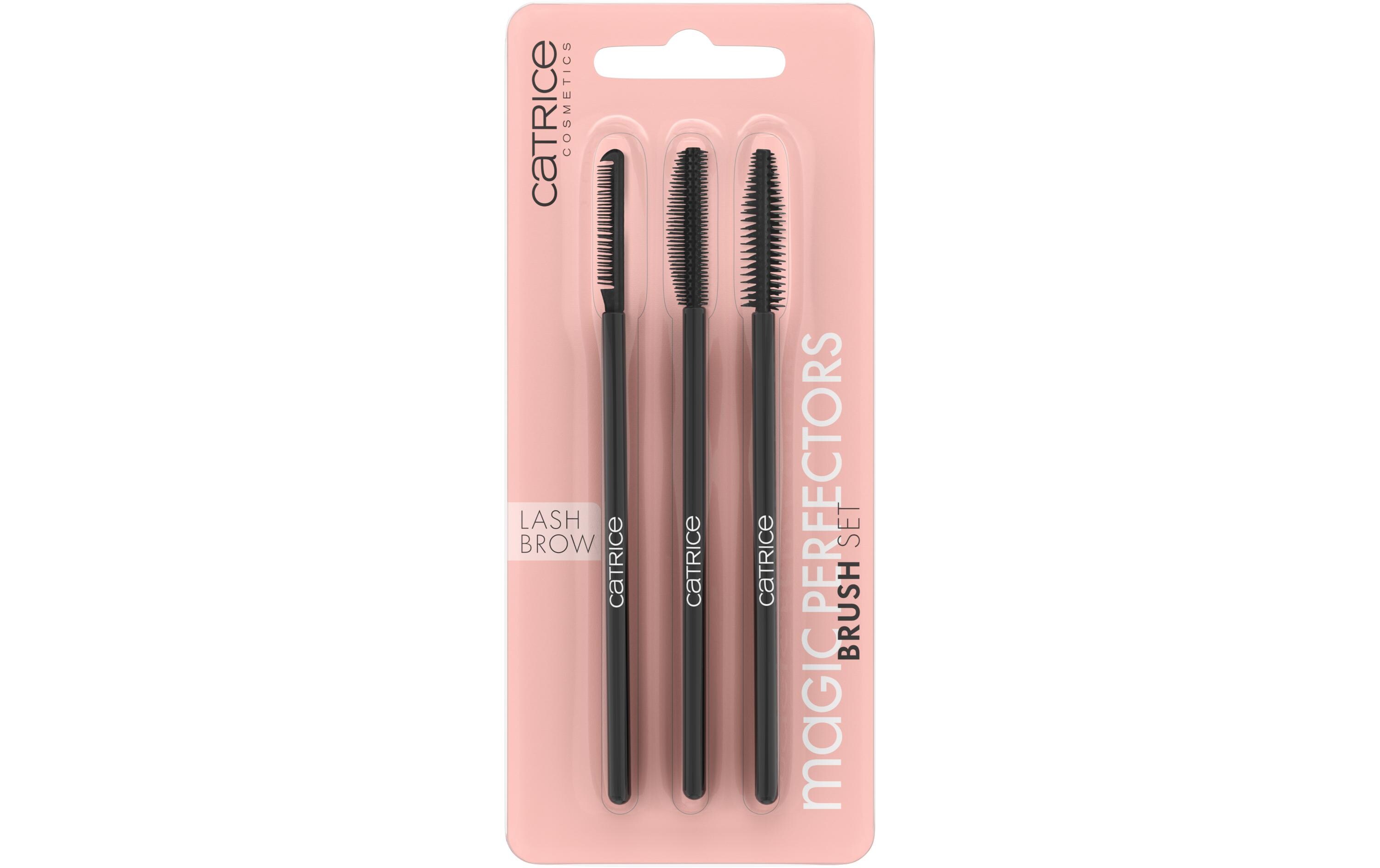 Augenbrauen-/Wimpernbürste Magic Perfectors Brush SetSet mit drei Mascara-Bürsten für perfekte und individuelle Wimpern