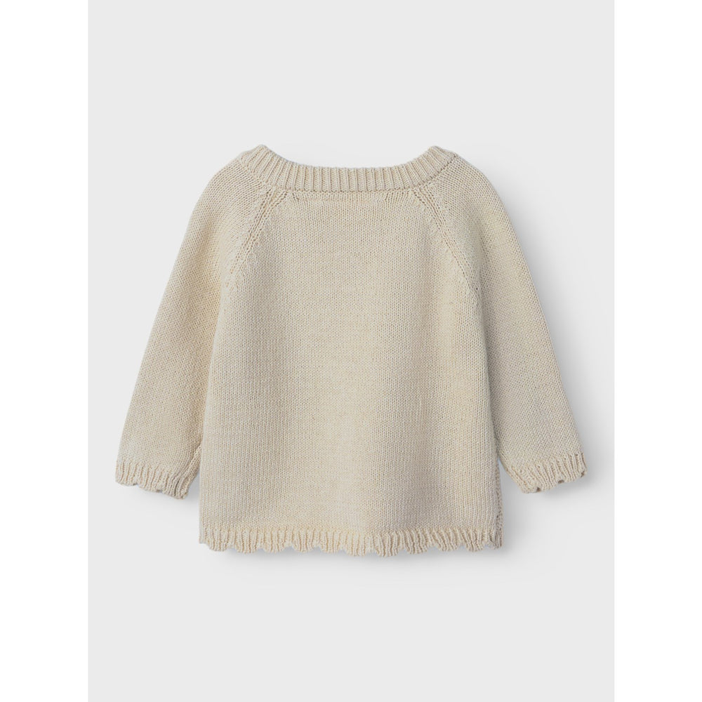 Køb Lil'Atelier Turtledove Nbflaguna Ls Slå-om Strik Lil Noos