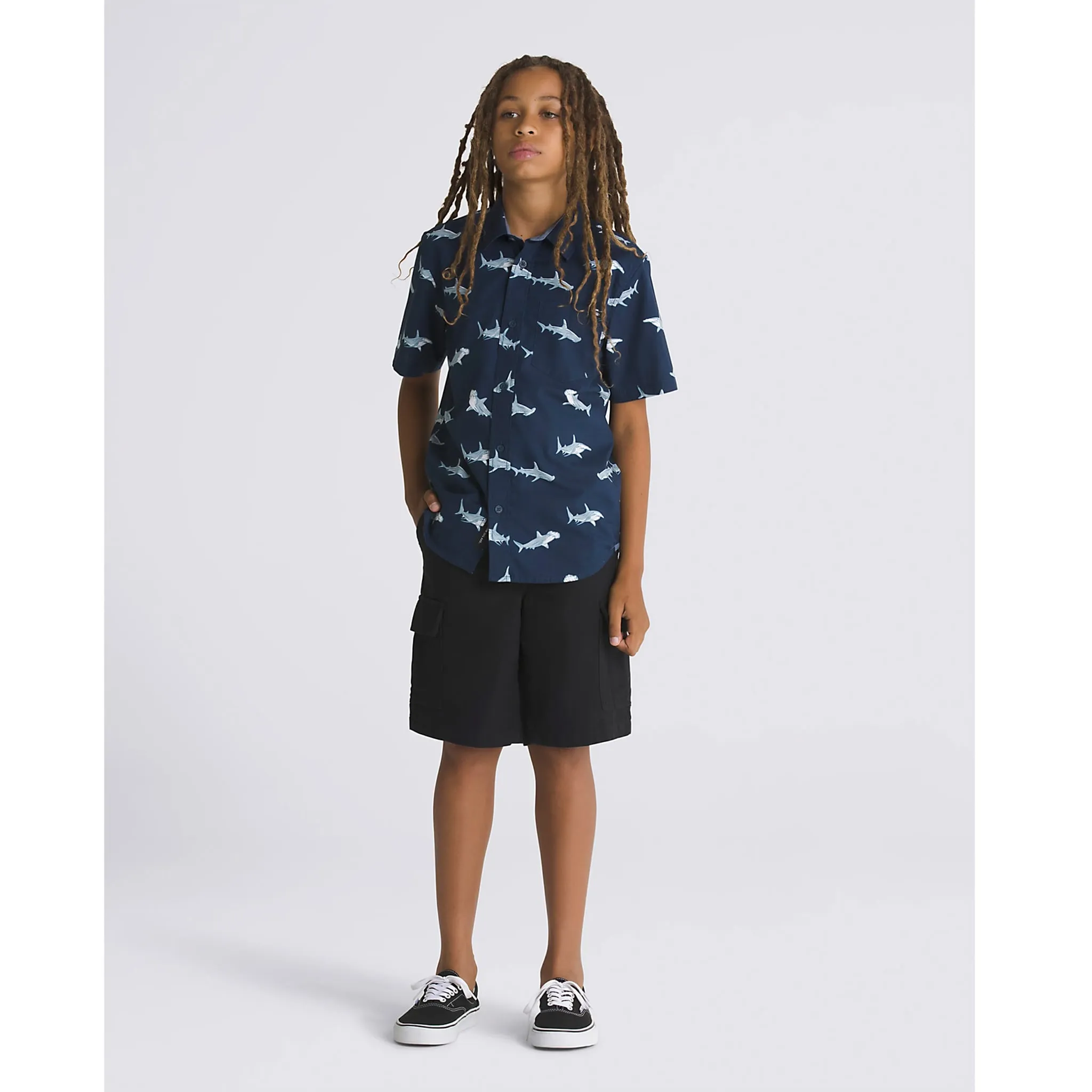 Vans Chemise Requins 8-16ans