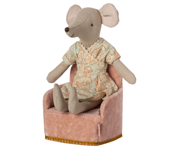 Maileg Maus Sessel Rose