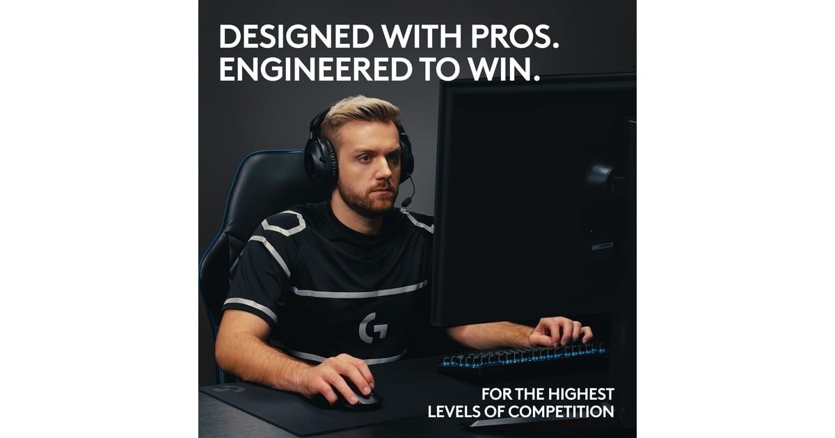LogitechPRO X TKL, gaming toetsenbord  (Zwart, US-International, GX Brown, 80% (TKL), RGB leds, PBT Doubleshot keycaps, 2,4 GHz / Bluetooth / USB-C)