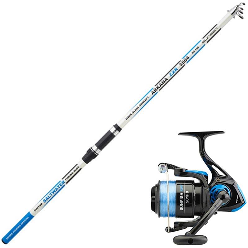 Ensemble Télescopique Sunset Arkana Zxr + Sunfish Swf 601 Fd