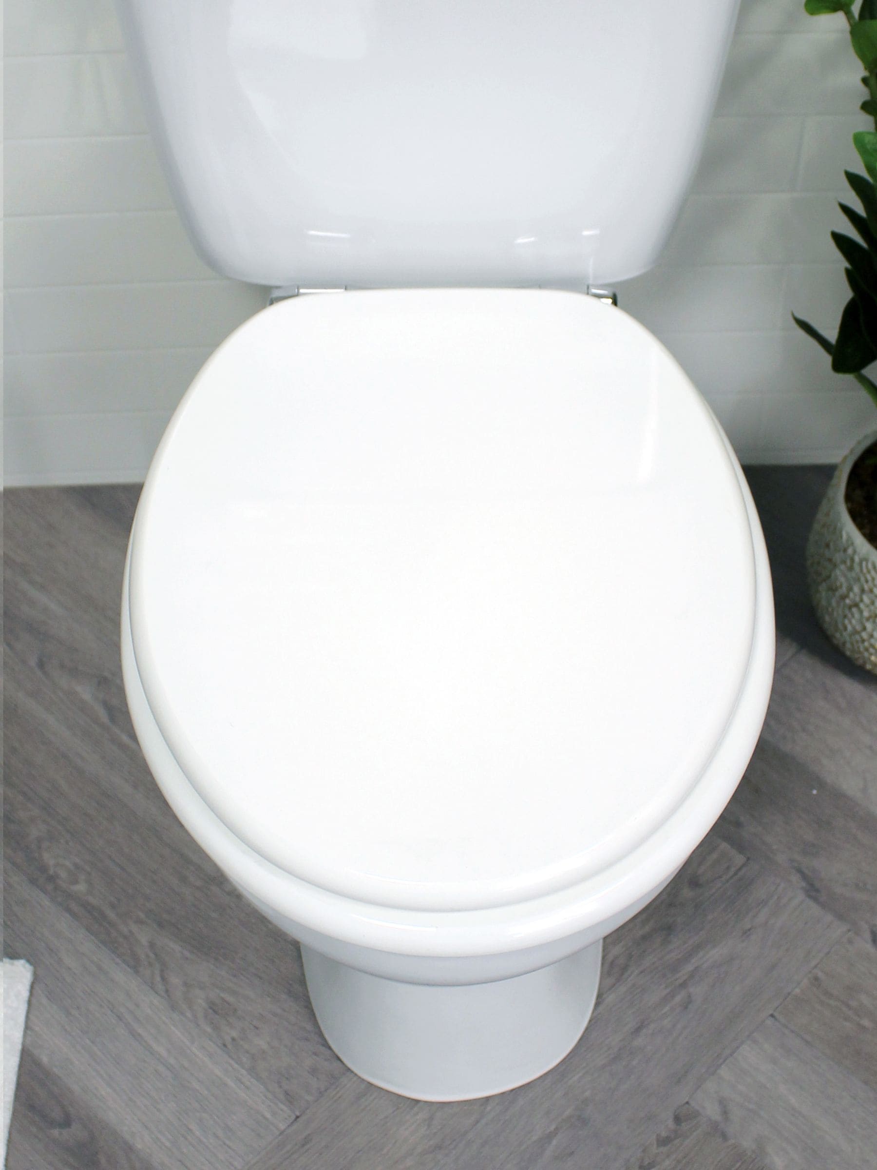 Showerdrape - Oxford houten toiletbril