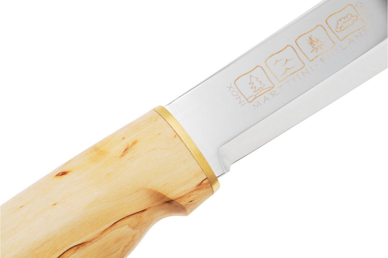 Marttiini Ranger 543015 Polished 1.4034, Birch, bushcraftmes