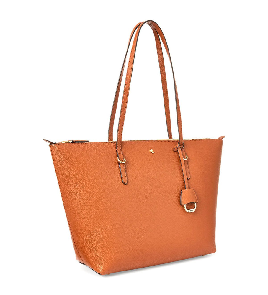 Bolsa tote Ralph Lauren Keaton marrom
