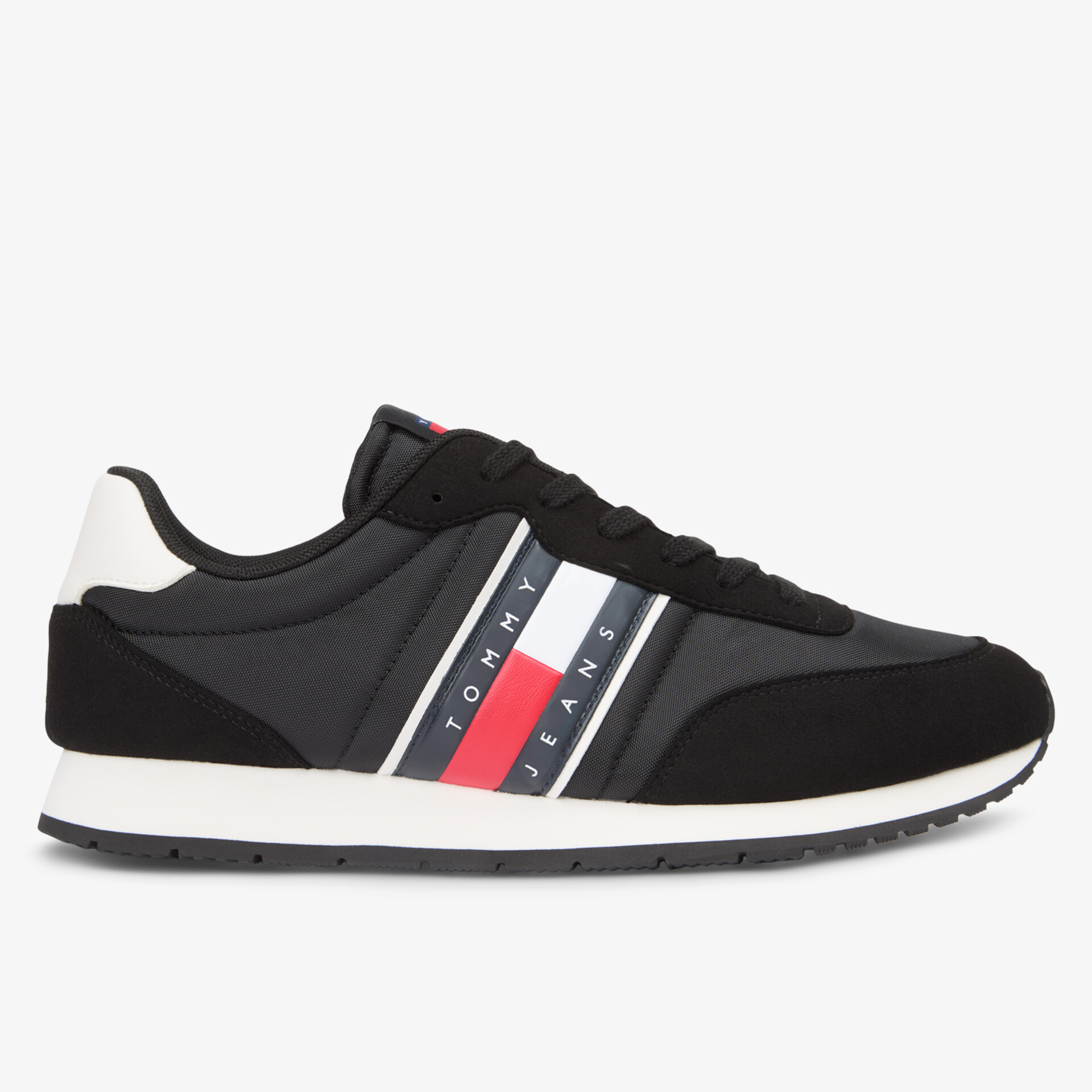 TOMMY JEANS Herren Sneaker Low schwarz