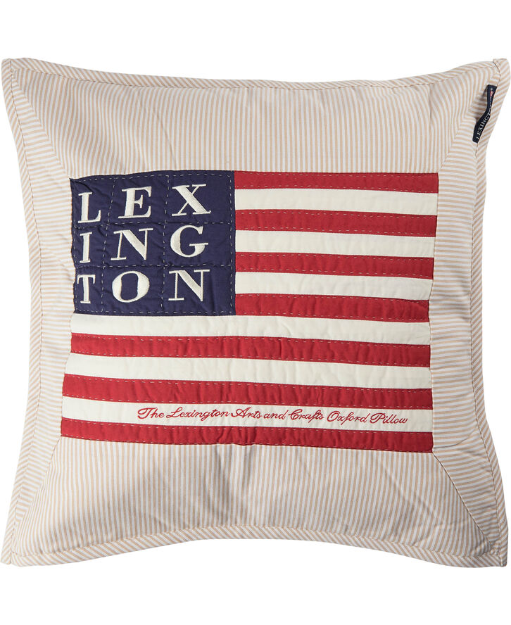 Lexington Art&Craft logo, 50x50, beige Beige/white