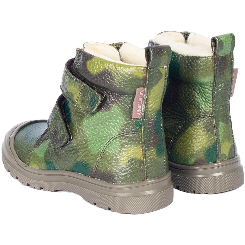 Køb Angulus Camo Print Tex-Støvle Med Camouflageprint Og Uldfoer
