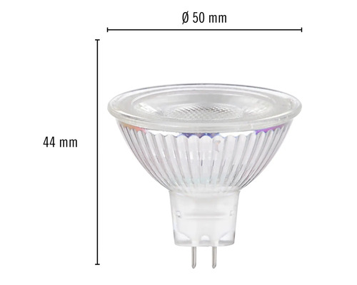 FLAIR LED reflectorlamp dimbaar MR16 GU5.3/3W (22W) 230 lm 4000 K neutraal wit helder 36° 12V