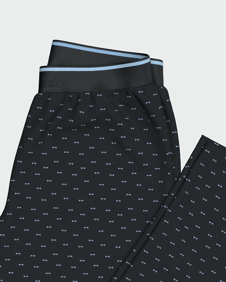 EDEN PARK<br>Pijama comprido, calça estampada