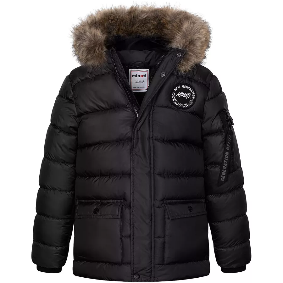 MINOTI Parka Grau