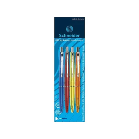 Schneider 73089 Kugelschreiber K20 ICY im 4er Blister