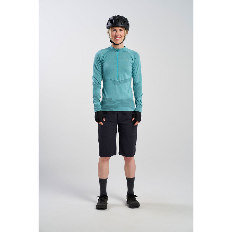 Devold Damen Standal Merino Zip Longsleeve