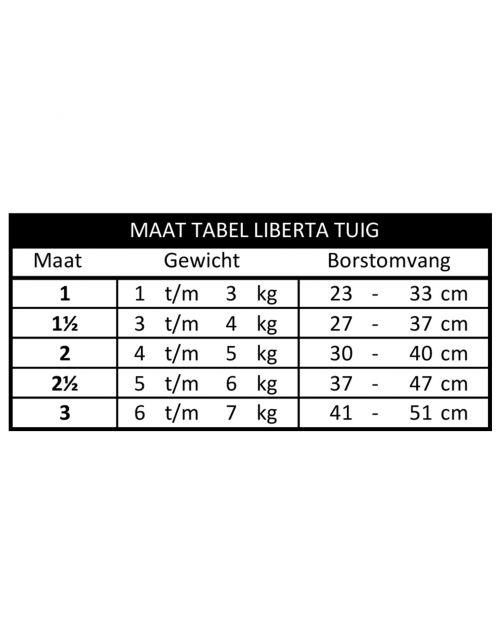 Tre Ponti Liberta Tuig Zwart&Reflectie - Hondenharnas