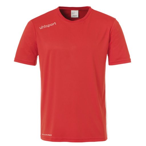 Camiseta Essential Mc Vermelha/Branca Uhlsport