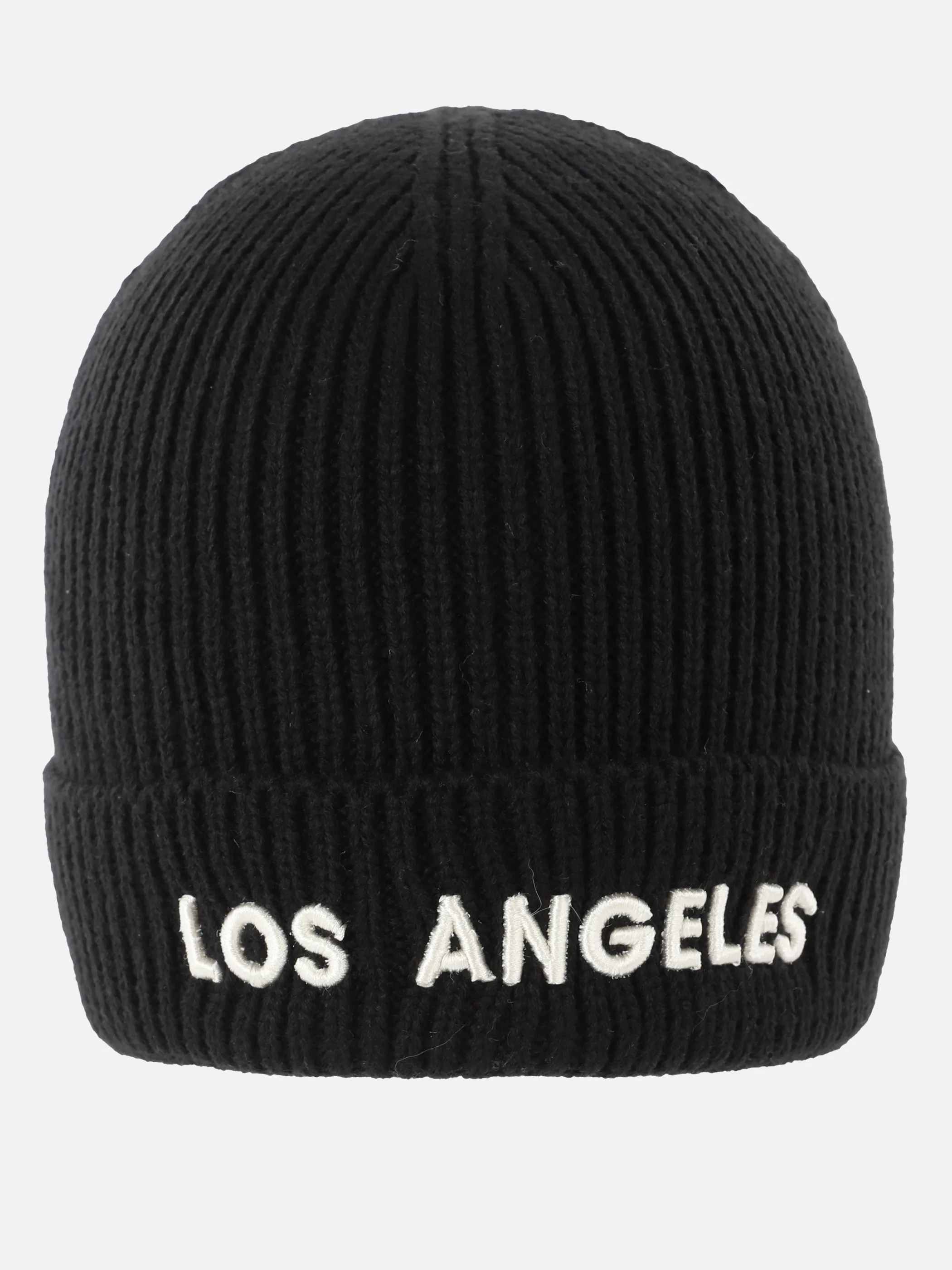 Herren Beanie in Rippoptik