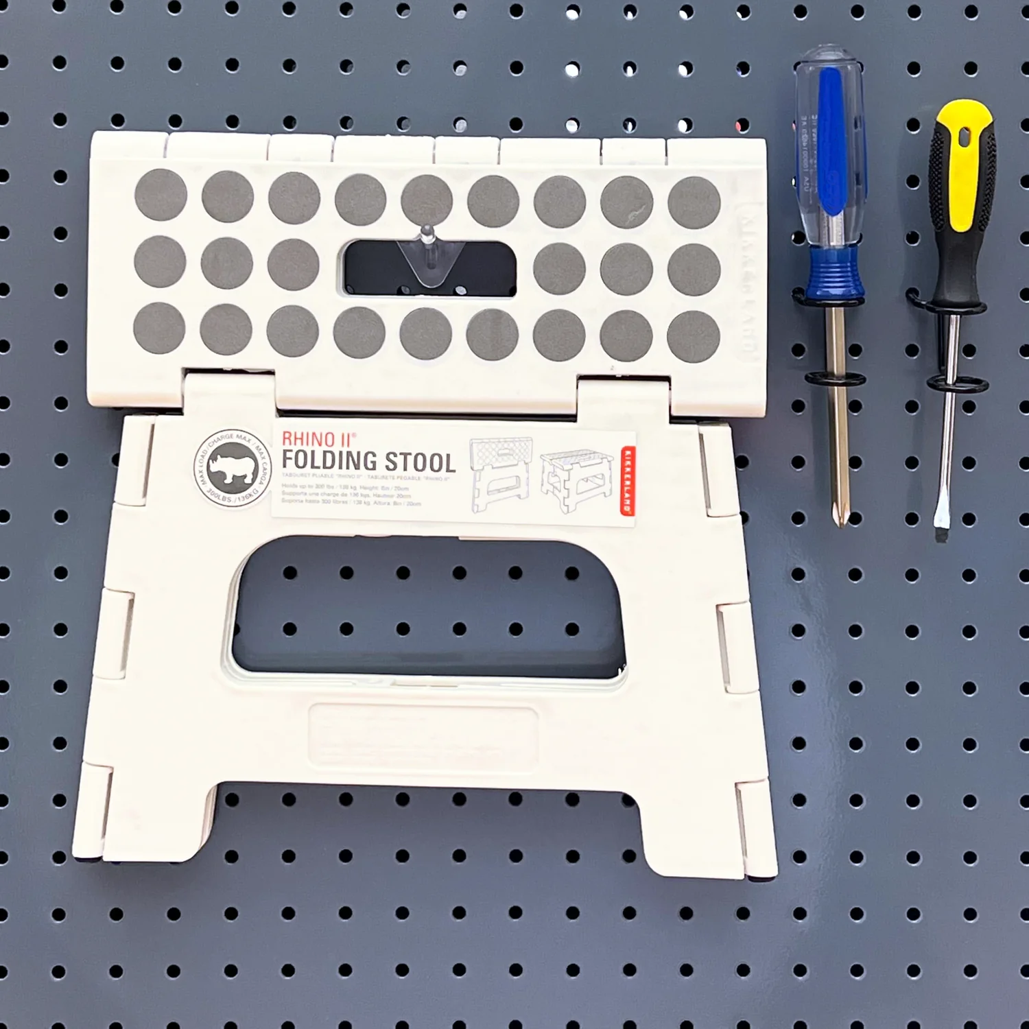 Rhino® II Step Stool White
