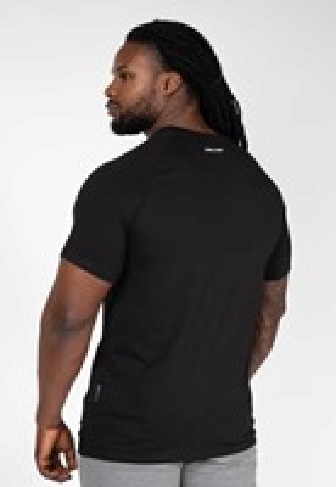Camiseta preta Davis da Gorilla Wear