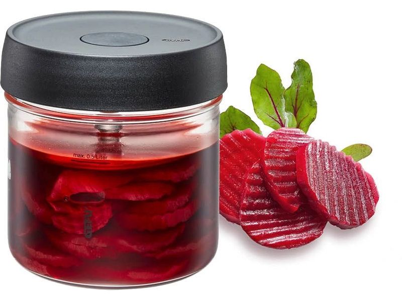 GEFU Fermentationsglas Nativo 0.5 L Fermentationsglas mit Deckel