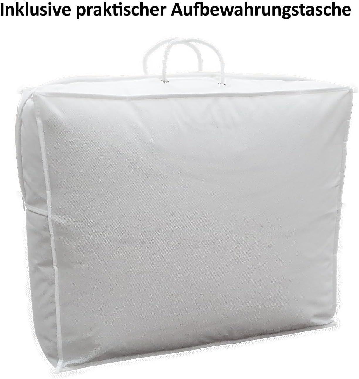 Bettdecke 135x200 | Daunendecke | Winterdecke | extra Warme Winterdaunendecke | 100% sibirische Daunen | Kassettenbettdecke Luxus | Daunenbettdecken | Oeko-TEX-Zertifiziert | 1100g