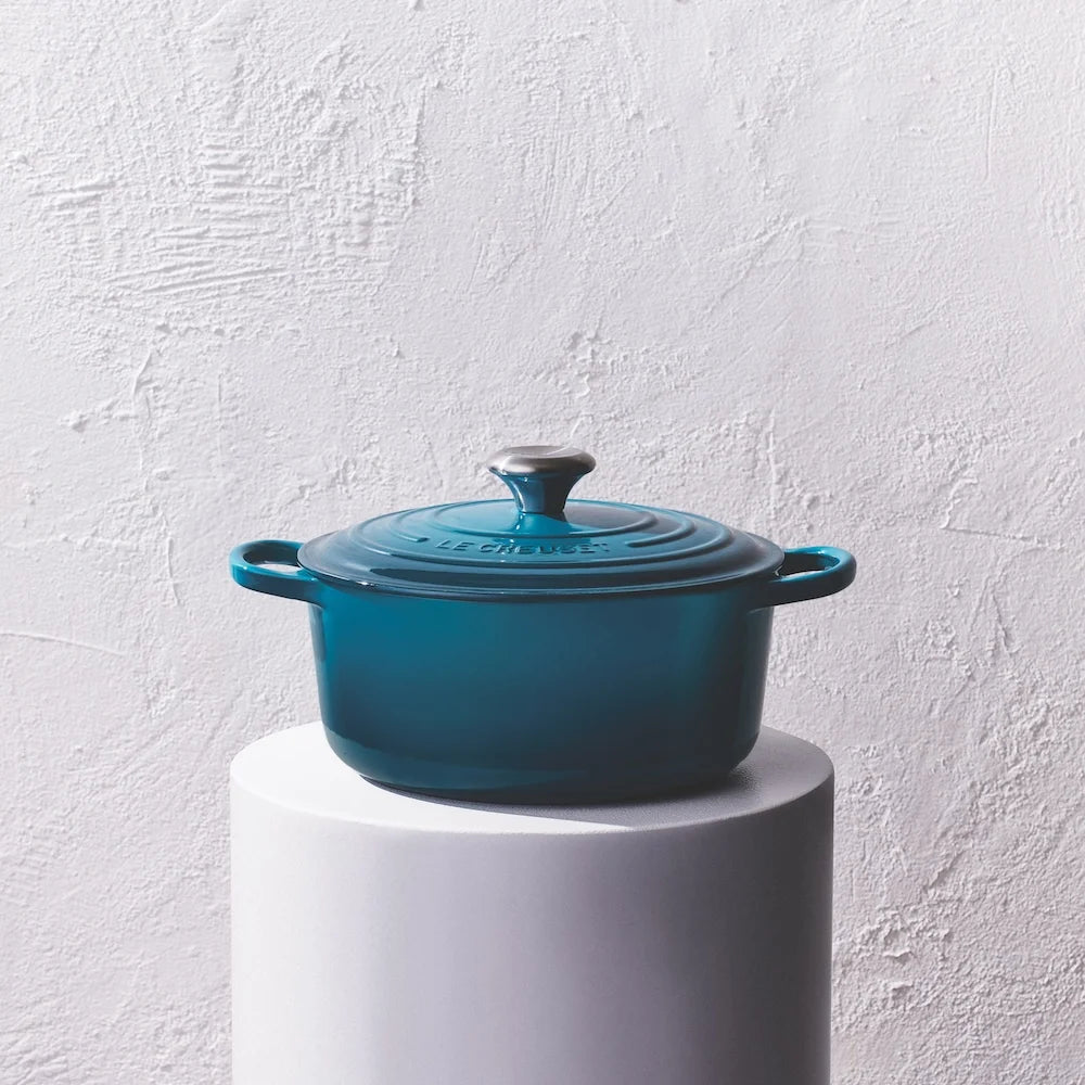 Le Creuset braadpan Signature Deep Teal