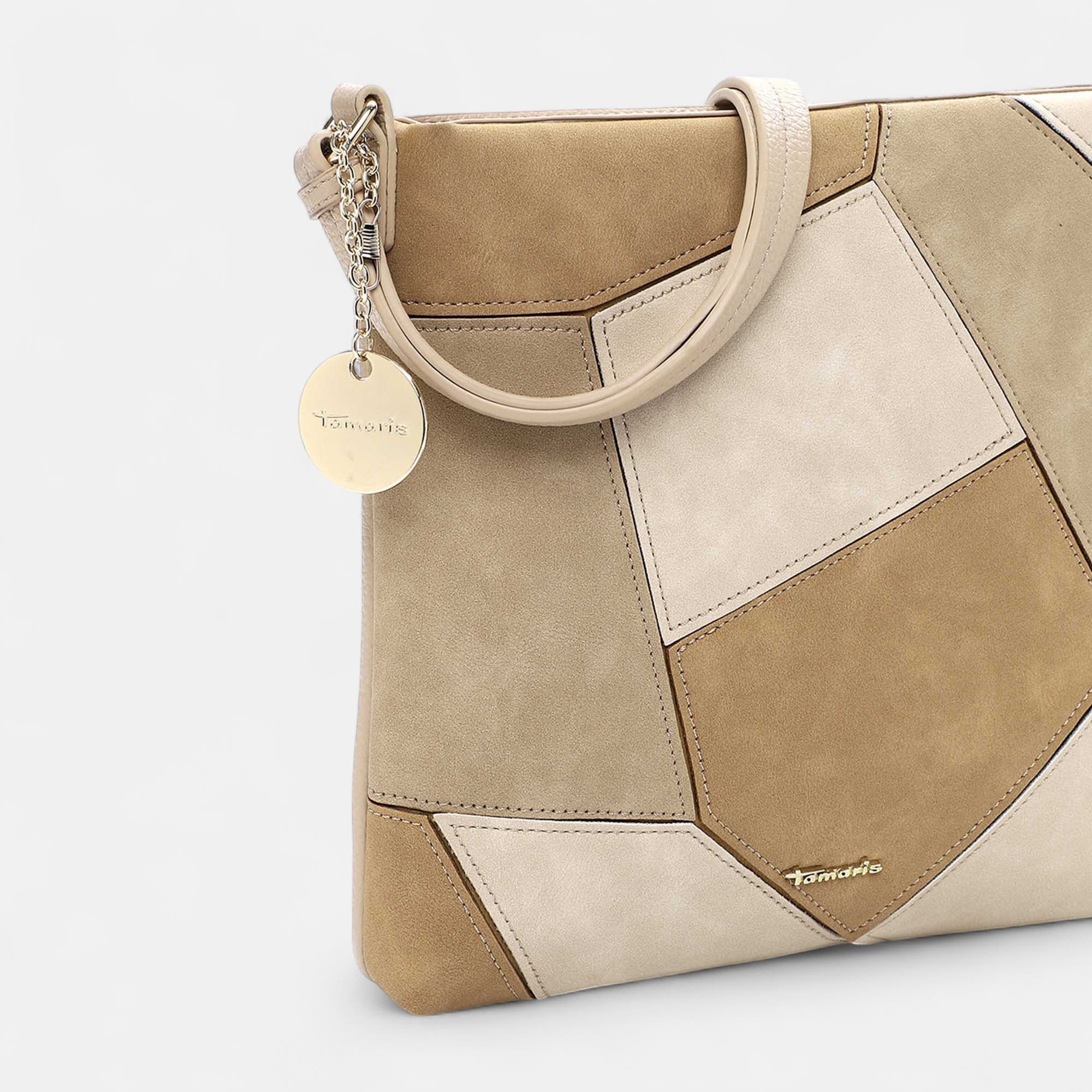 Sac bandoulière beige