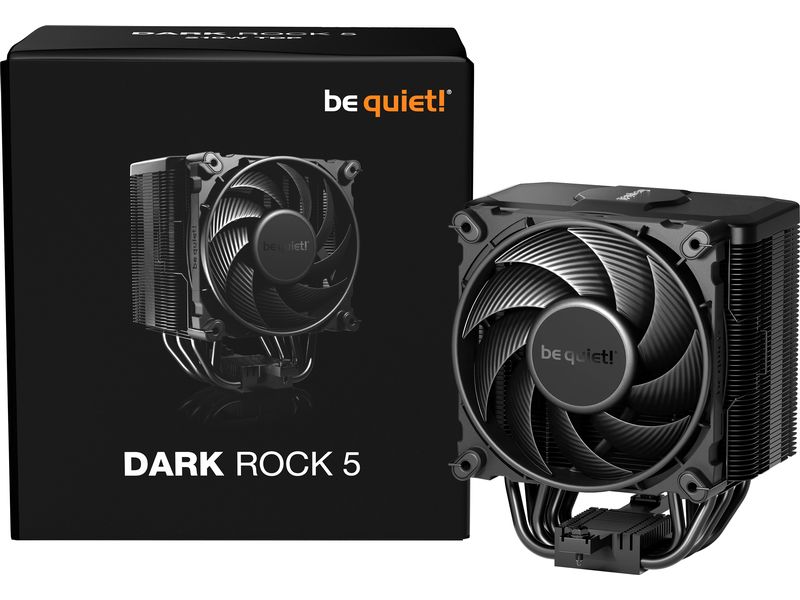 be quiet! CPU-Kühler Dark Rock 5 Leiser High-End-Kühler