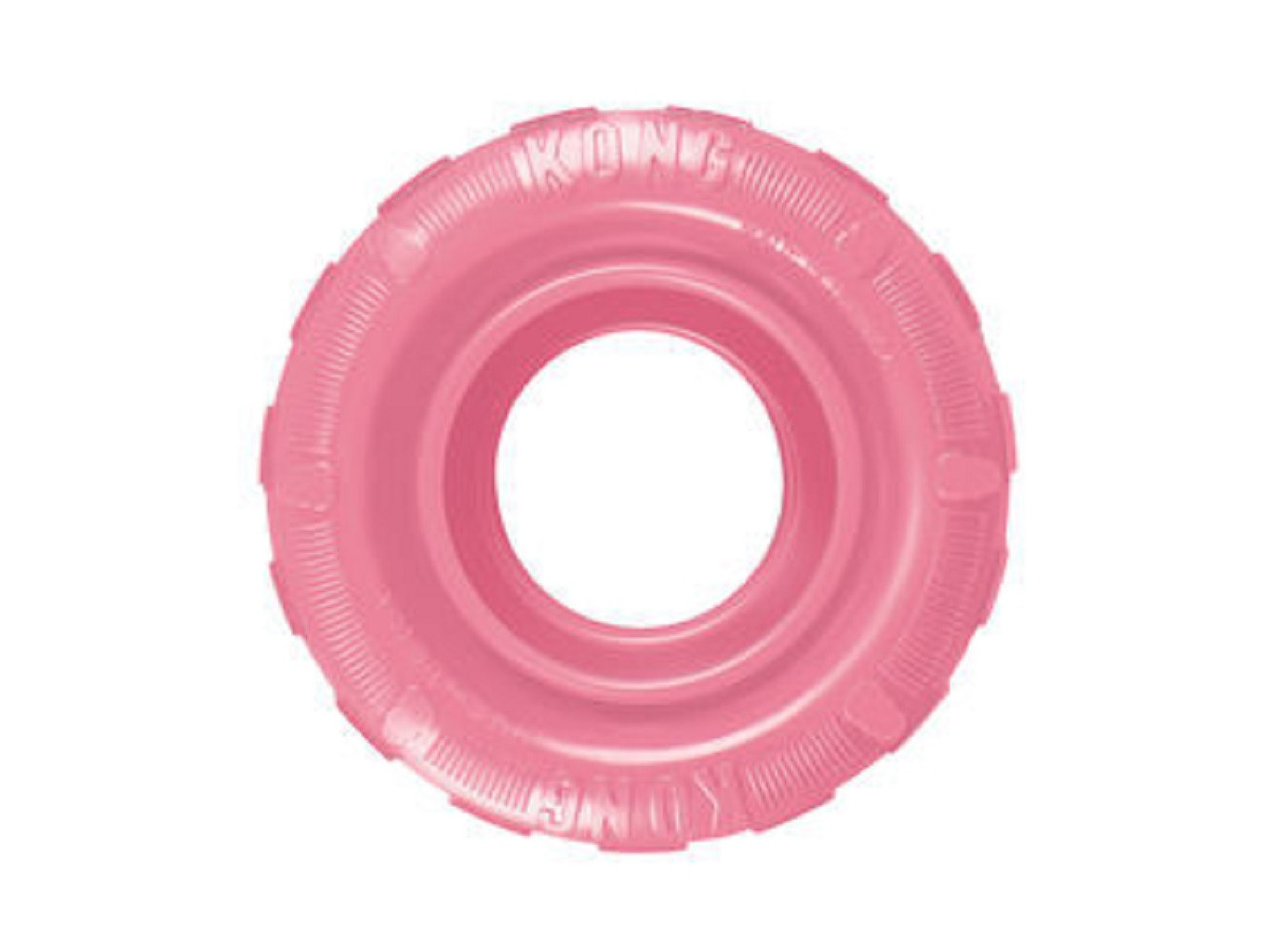 BRINQUEDO PARA CÃO KONG PUPPY TRAXX SMALL ROSA
