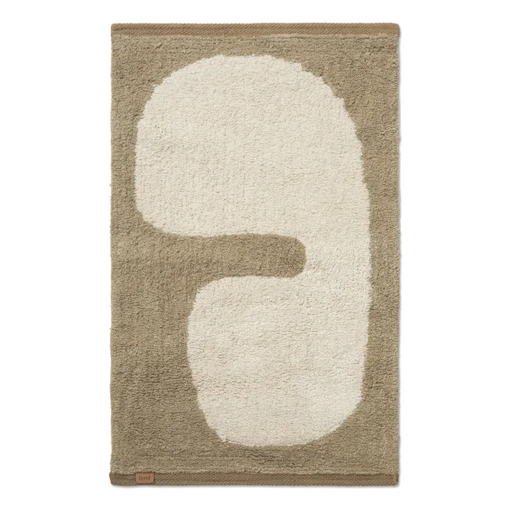Ferm Living Tapis de bain Lay | Taupe