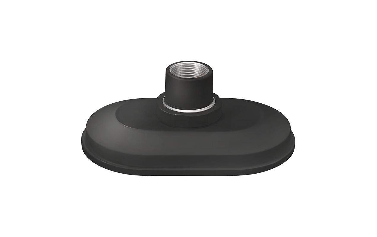 Montageplatte WV-QSR507F-B Schwarz 1 Stück<br>Montagehalterung (Schwarz, ISO-Innengewinde)