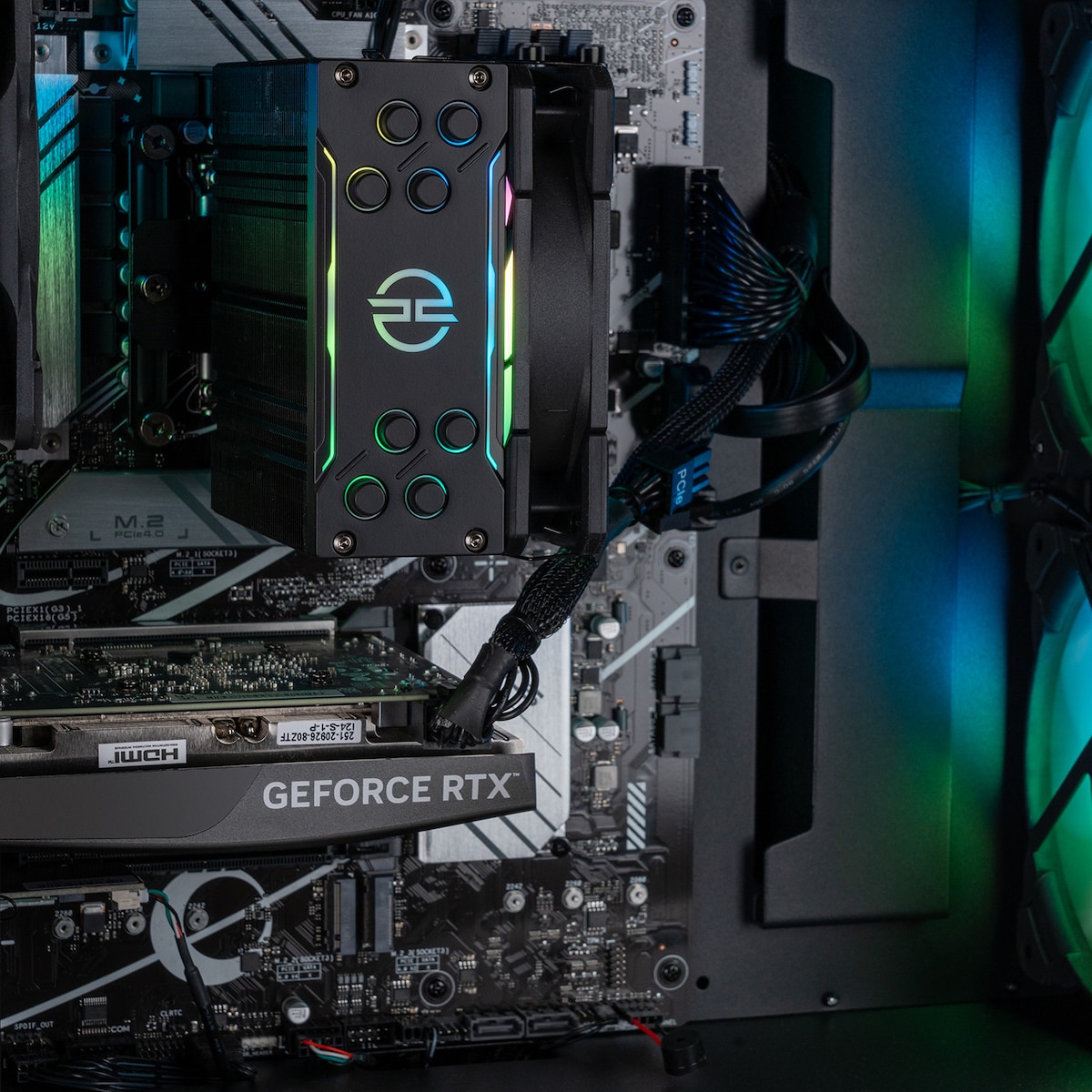 PCSpecialist Prime 321 i7-14F/16/1024/4060Ti stasjonær gaming-PC