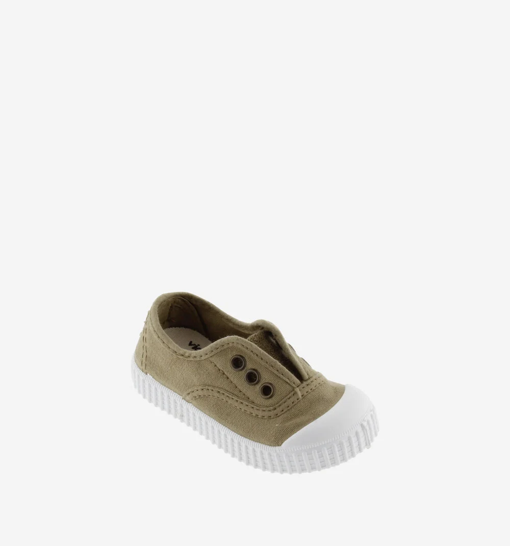 1915 INGLESA TENNIS TOILE DREC® ÉLASTIQUE Baskets en toile avec élastique pour enfant LAUREL