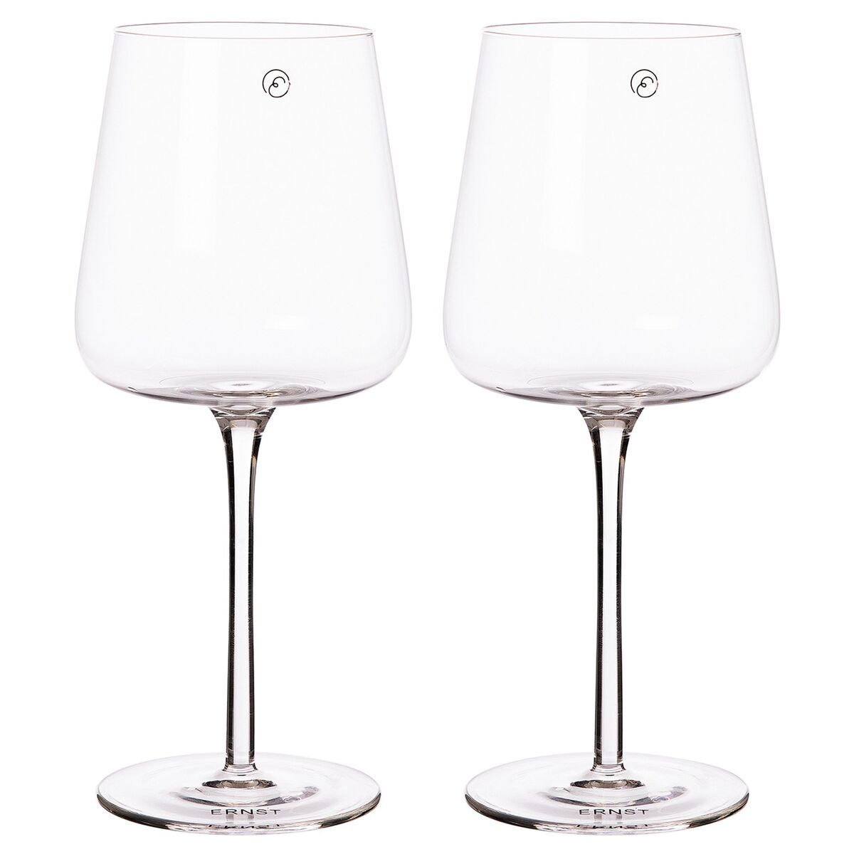 Rødvinsglass, 2 stk