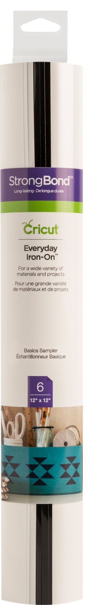 Cricut Everyday Iron-On prøver 6-pak (basics)