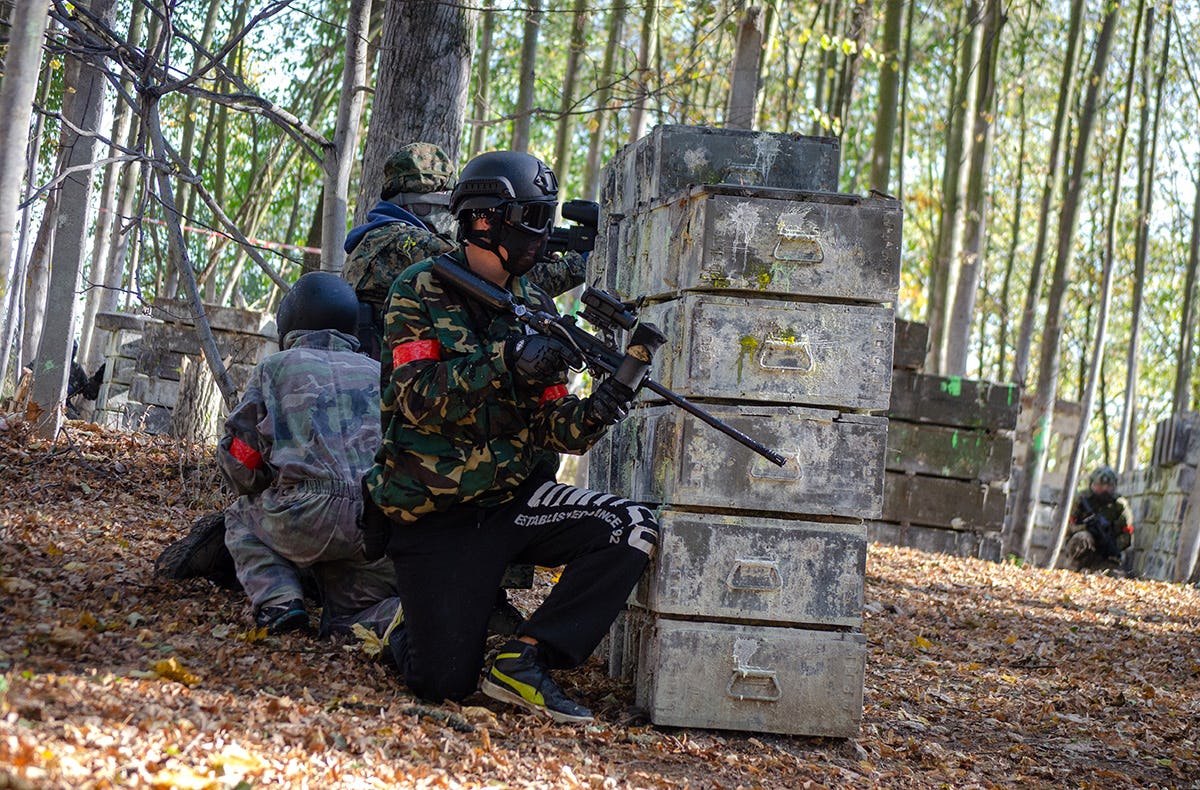 Paintball in Prag als Geschenkidee